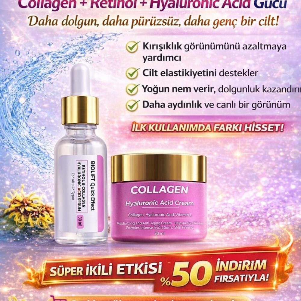 Biolift Kolajen • Retinol • Hyaluronic Acid